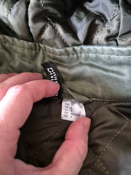 Парка женская XS h&m
