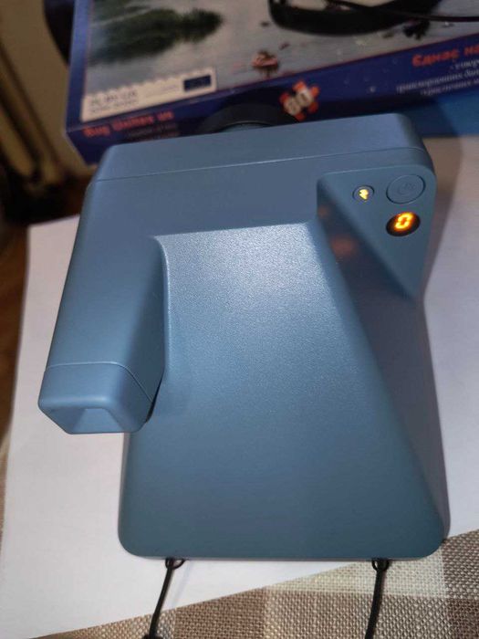 Камера Polaroid Now+ (gen2) Blue/Gray +1 касета, полярлоїд стан ідеалл