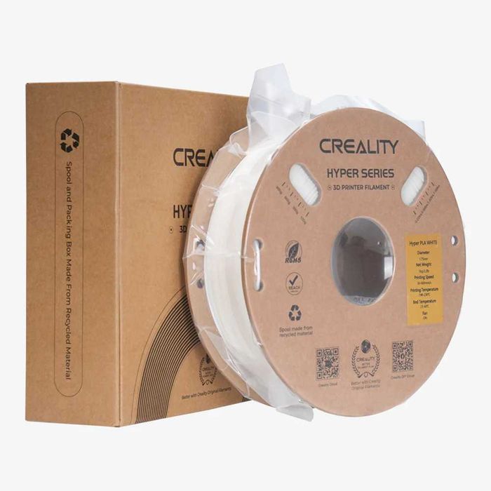 Filamento Creality Hyper PLA Branco 1.75mm