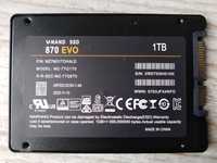 Dysk SSD 870EVO.  1 TB.  SATA-3 nowy.