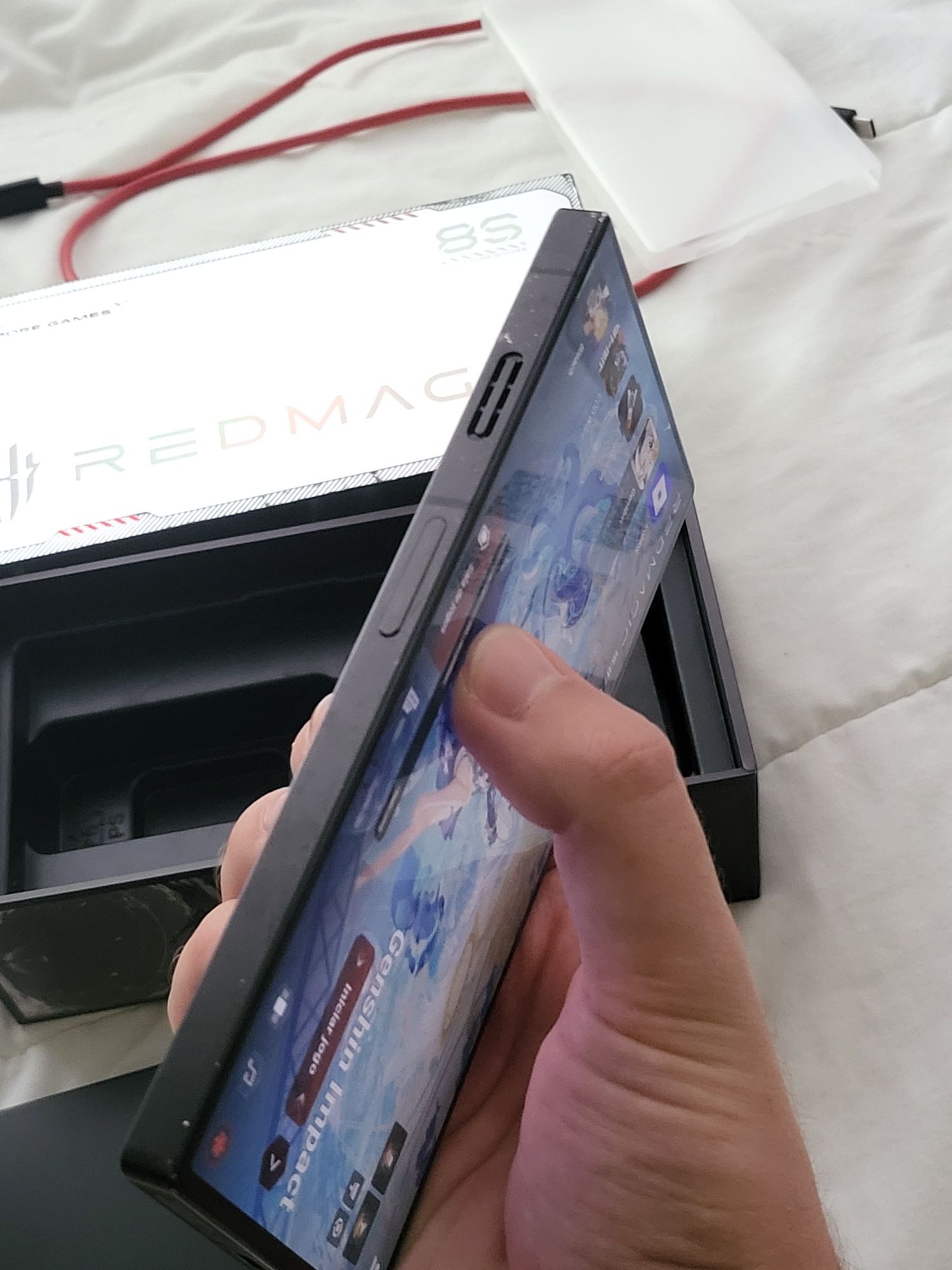 Redmagic 8S Pro 12GB + 256GB - Smartphone Gaming com ventoinha