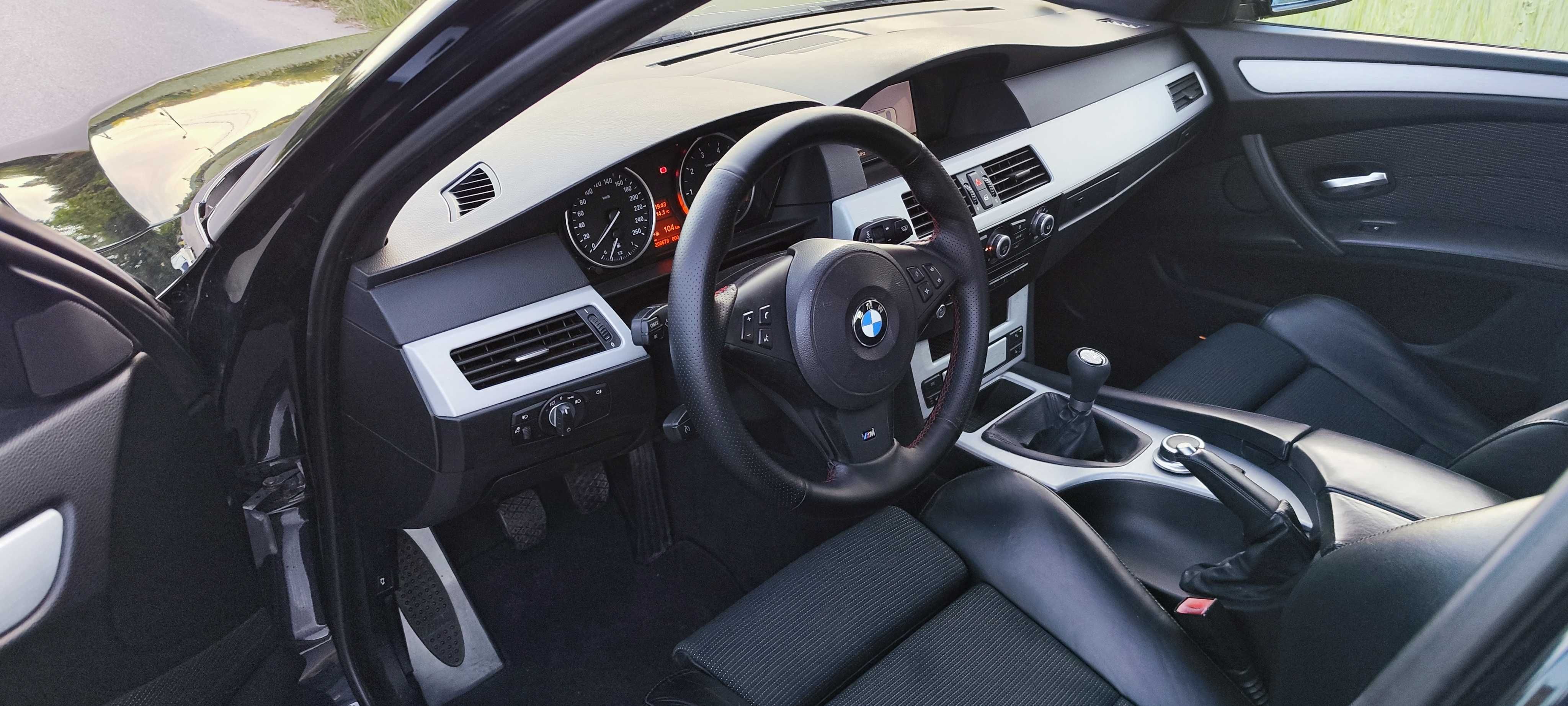 BMW E60 523i LCI Oryginalny M-Pakiet