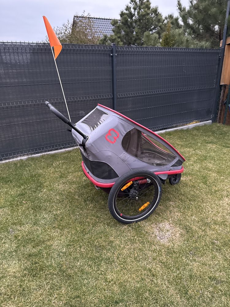 Przyczepka rowerowa hamax outback twin
