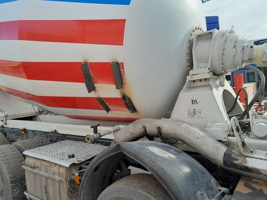 Zabudowa putzmeister gruszka , betonomieszarka