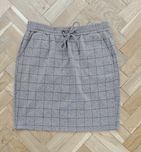 Spódniczka mini krótka spódnica w kratę kratkę M 38