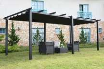 PERGOLA TARASOWA 300 x 600 cm Ogrodowa, Stalowa mocna Konstrukcja HIT!