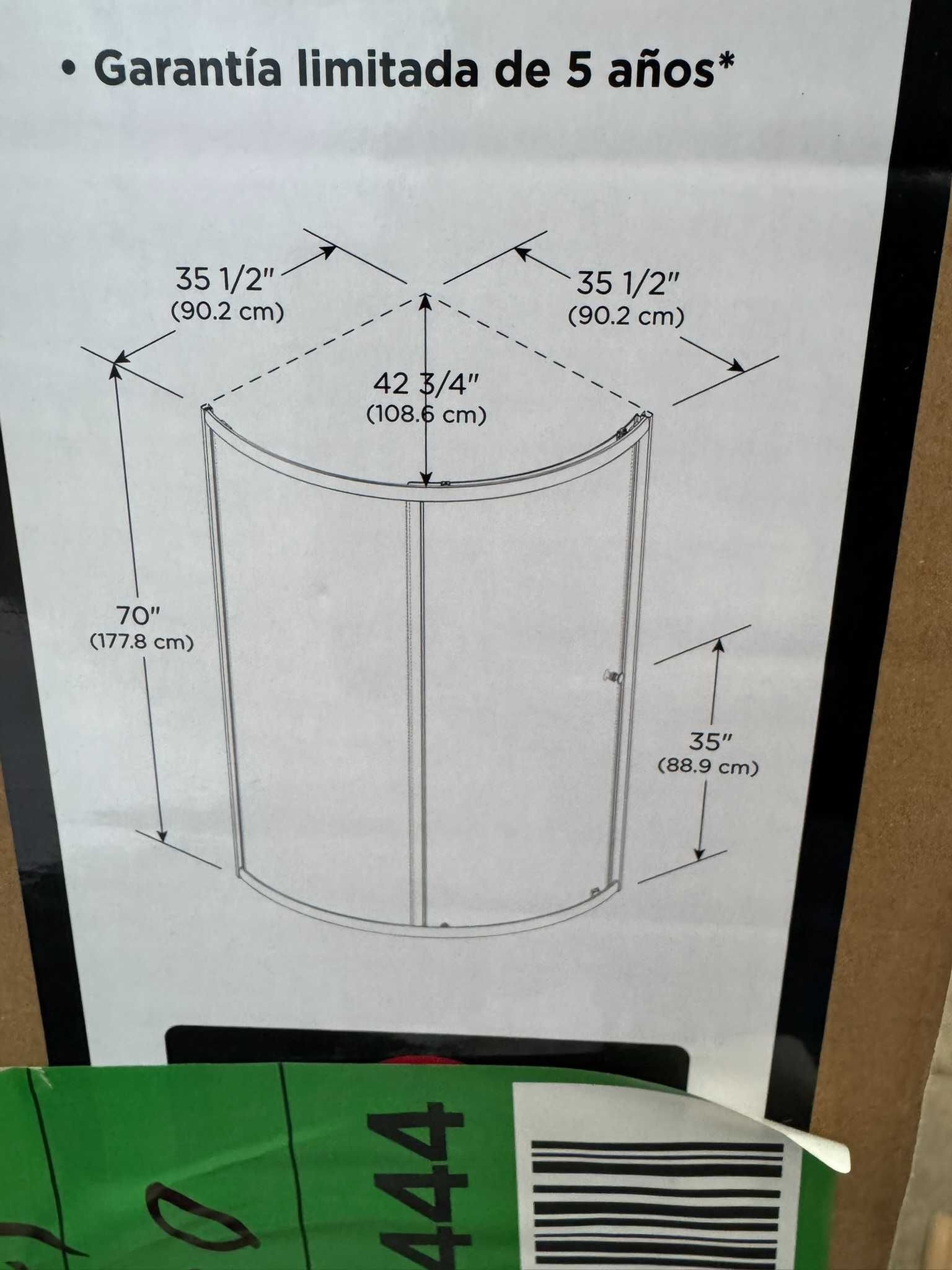 kabina prysznicowa 90 x 90 NOWA z USA - 3szt