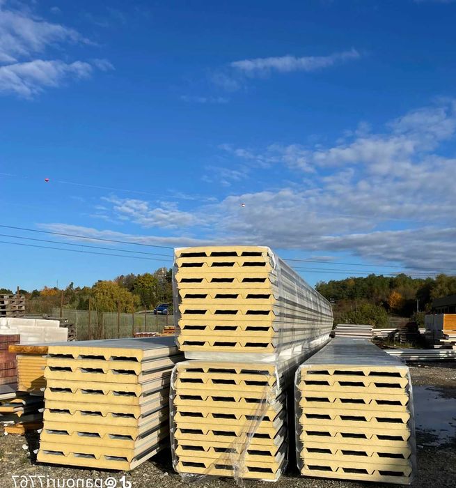 б/у та другий сорт сендвіч панелі