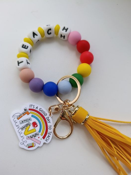 Силіконовий брелок для ключів для вчителя