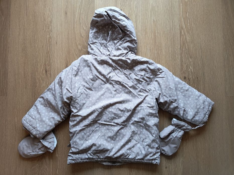 Kurtka zimowa z rękawiczkami Coccodrillo 98