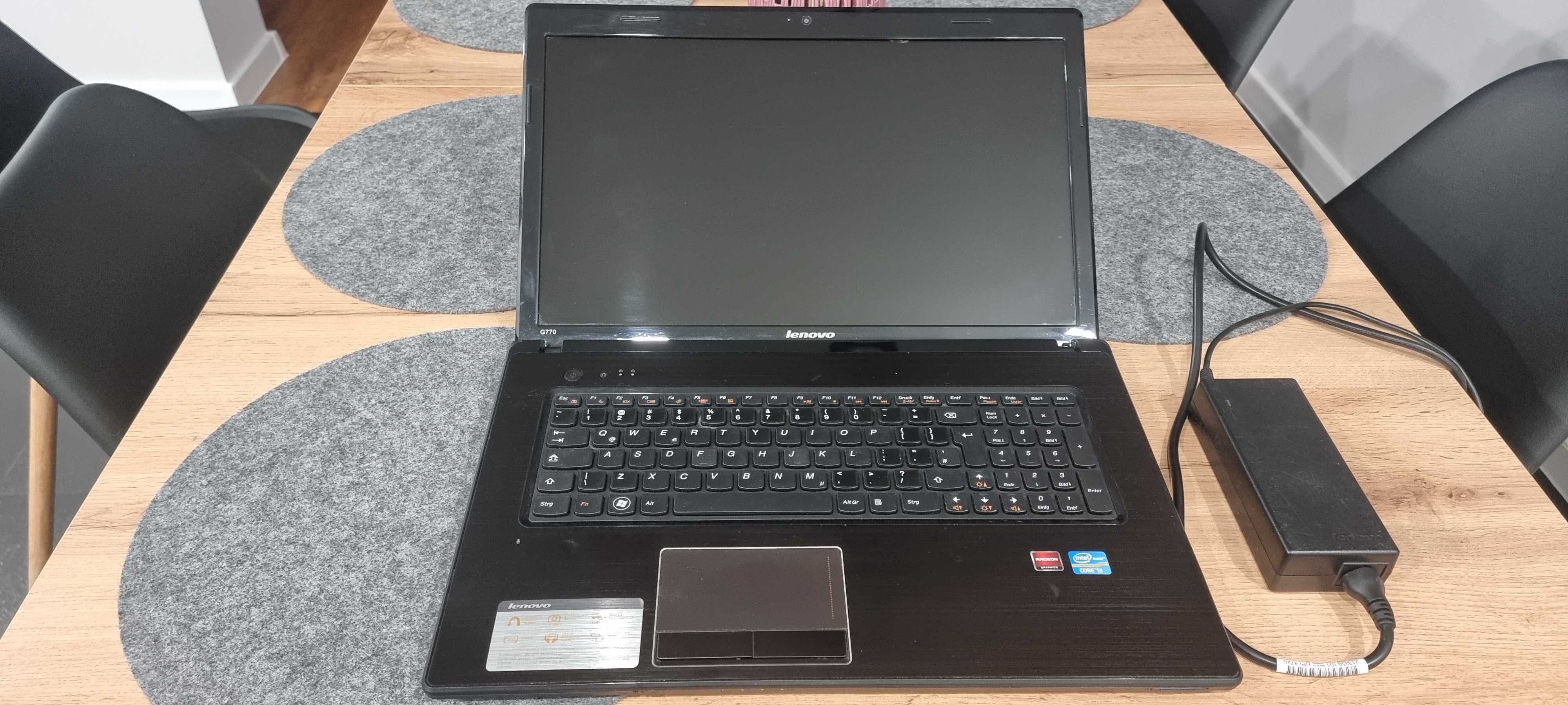 Laptop Lenovo G770 17 cali