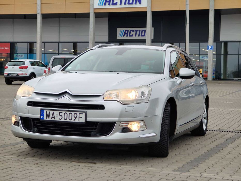 Citroen C5 2.0 HDi 136KM, Tourer, Bogata Wersja, Pneumatyka