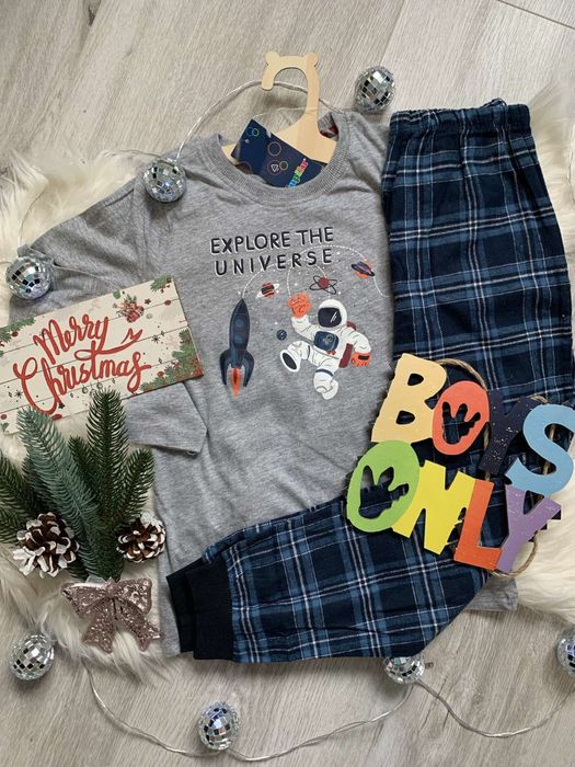 Піжама для хлопчика котон/байка від 2 до 4 р,(98 - 104 ріст), НОВІ