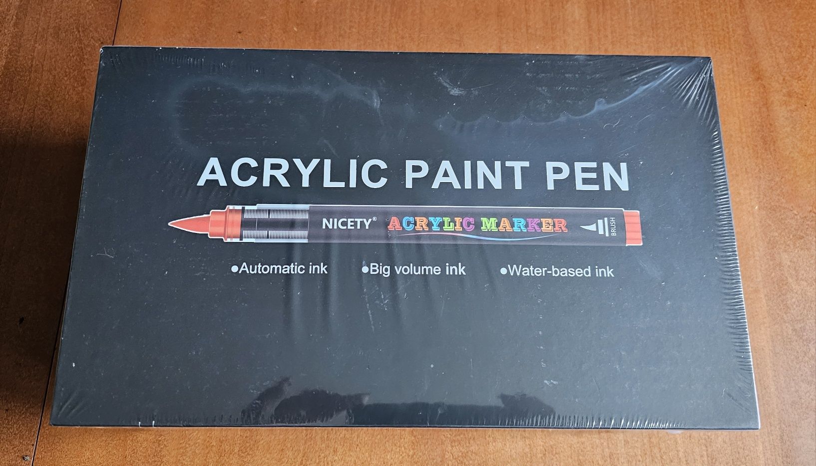 Markery akrylowe Nicety 180 kolorów nowe zafoliowane