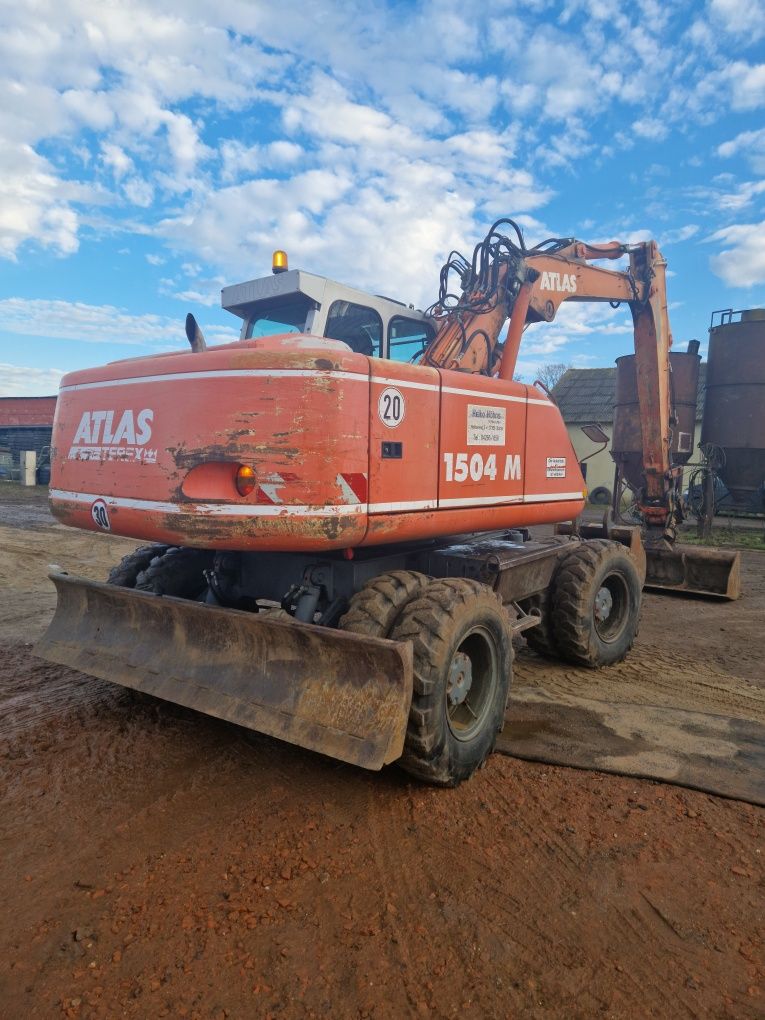 Koparka kołowa Atlas terex 1504m