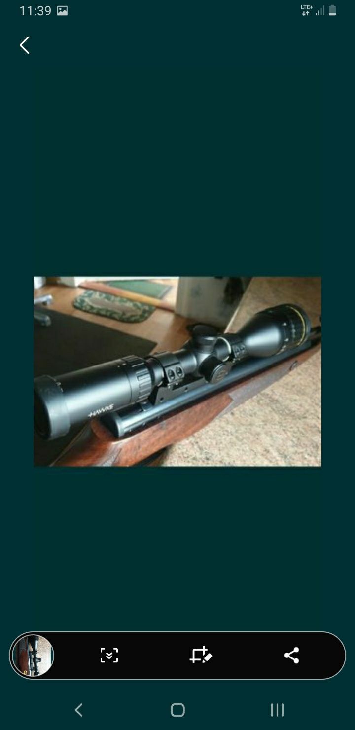 Hawke luneta 3-9×50 Norica .