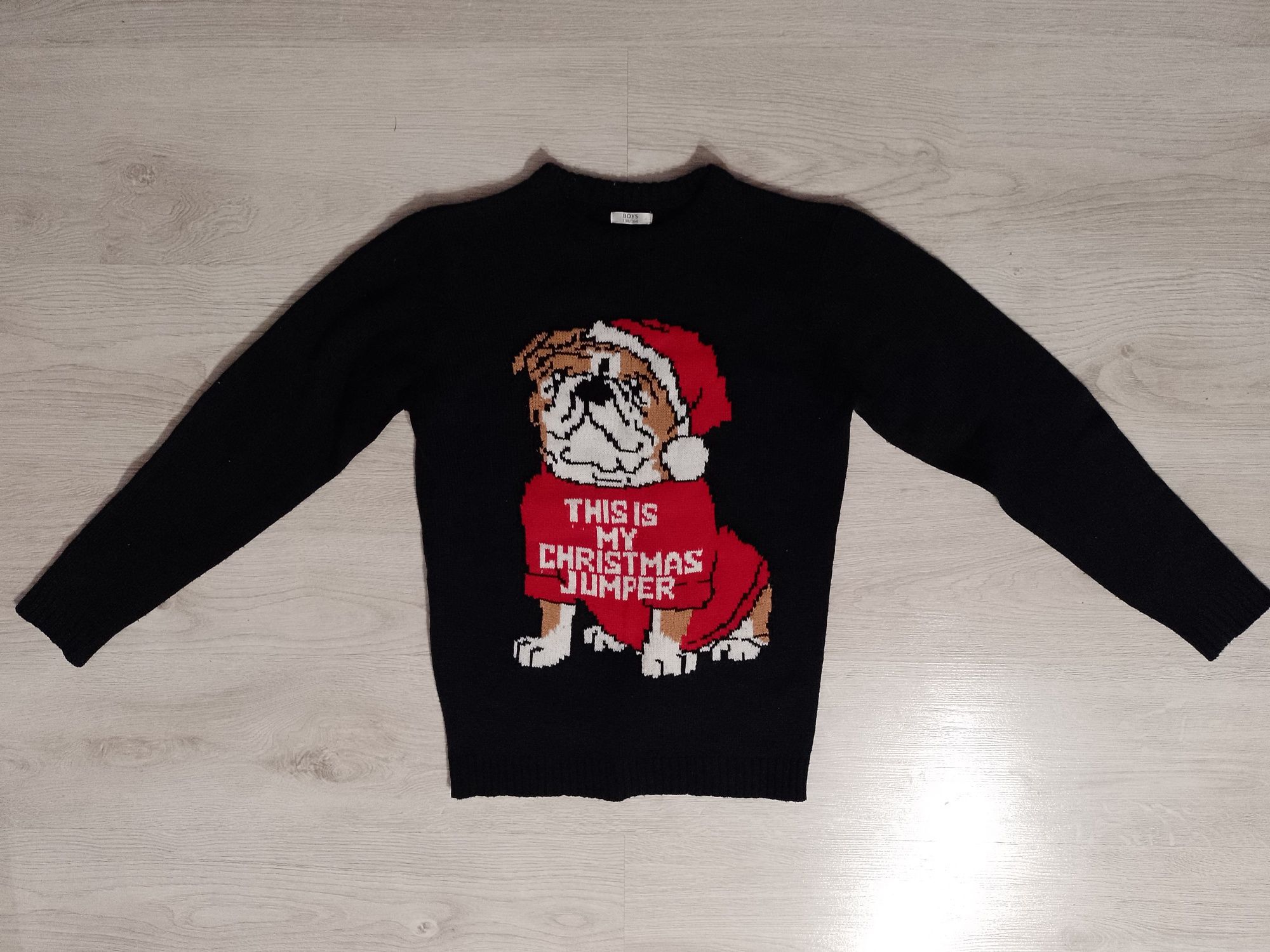 Sweter świąteczny chłopięcy 158/164