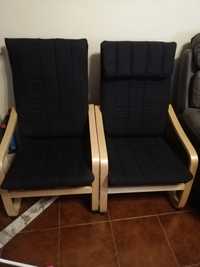 2 cadeiras para venda