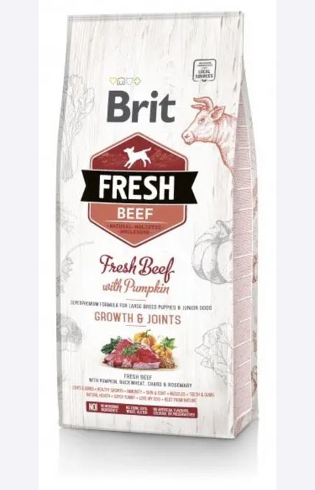 Brit Fresh Pumpkin Puppy Large Pumpkin  ялови 12 кг