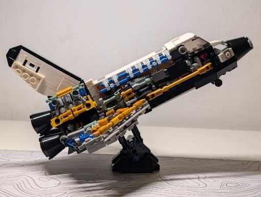 Klocki konstrukcyjne Prom Kosmiczny NASA Kosmos Rakieta Wahadłowiec