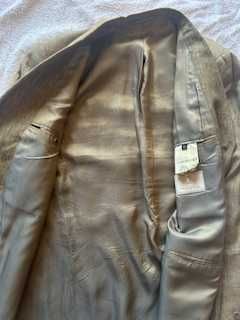 Blazer Dielmar - Bege em Linho - Tamanho 52