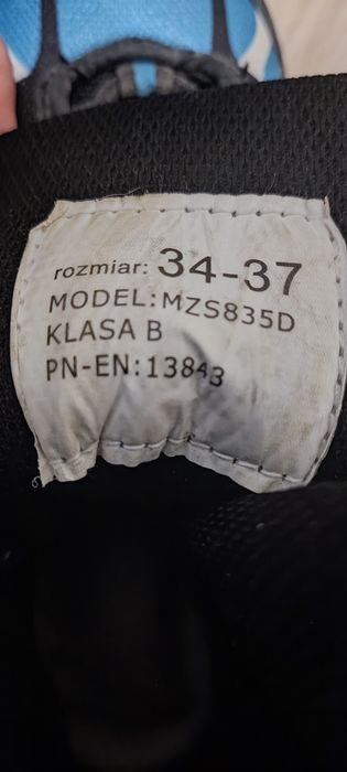 Rolki 34-37 czarny niebieski
