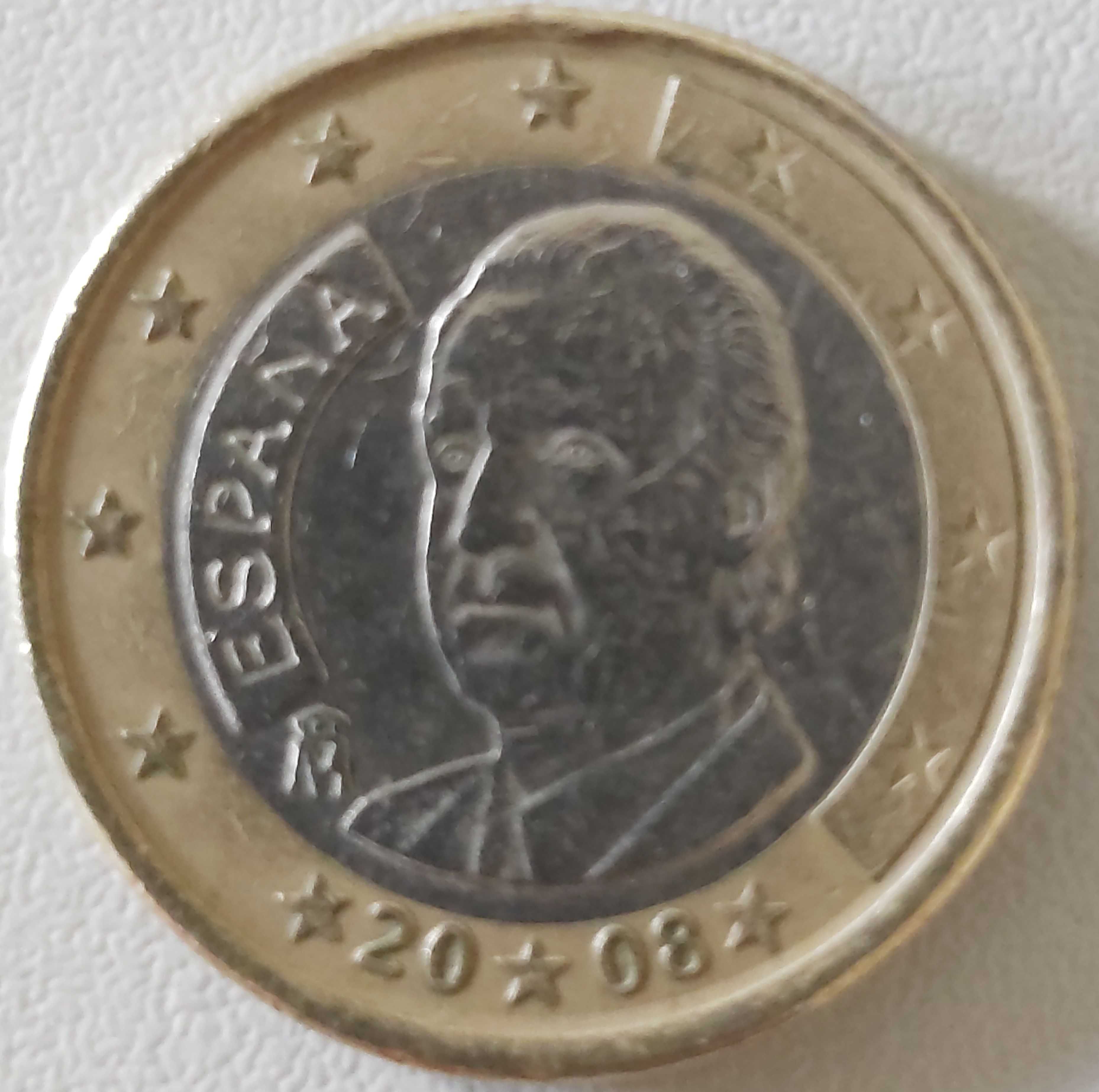 1 Euro de 2008 de Espanha, Rei Juan Carlos I