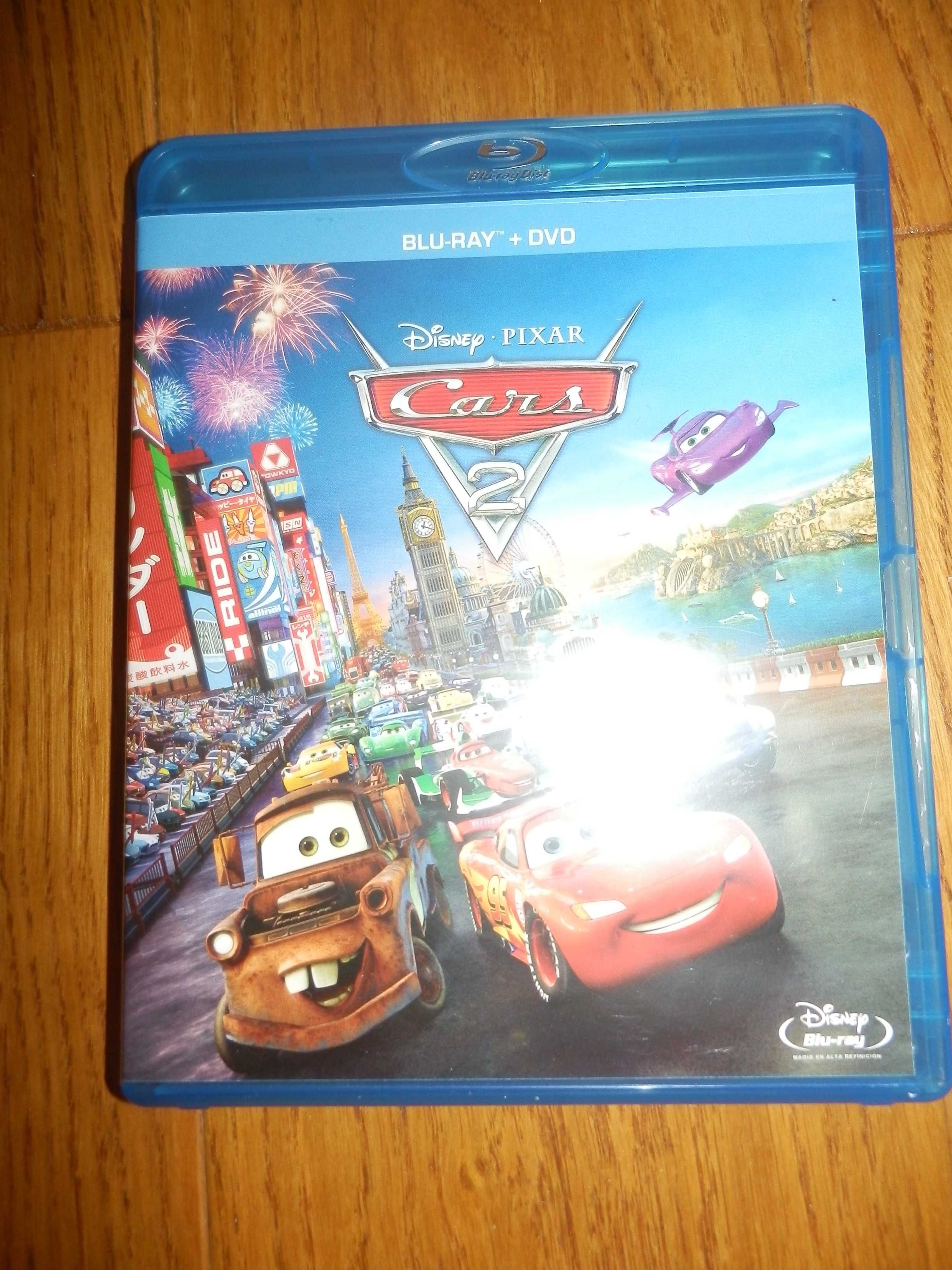 Cars 2 bajka blu-ray