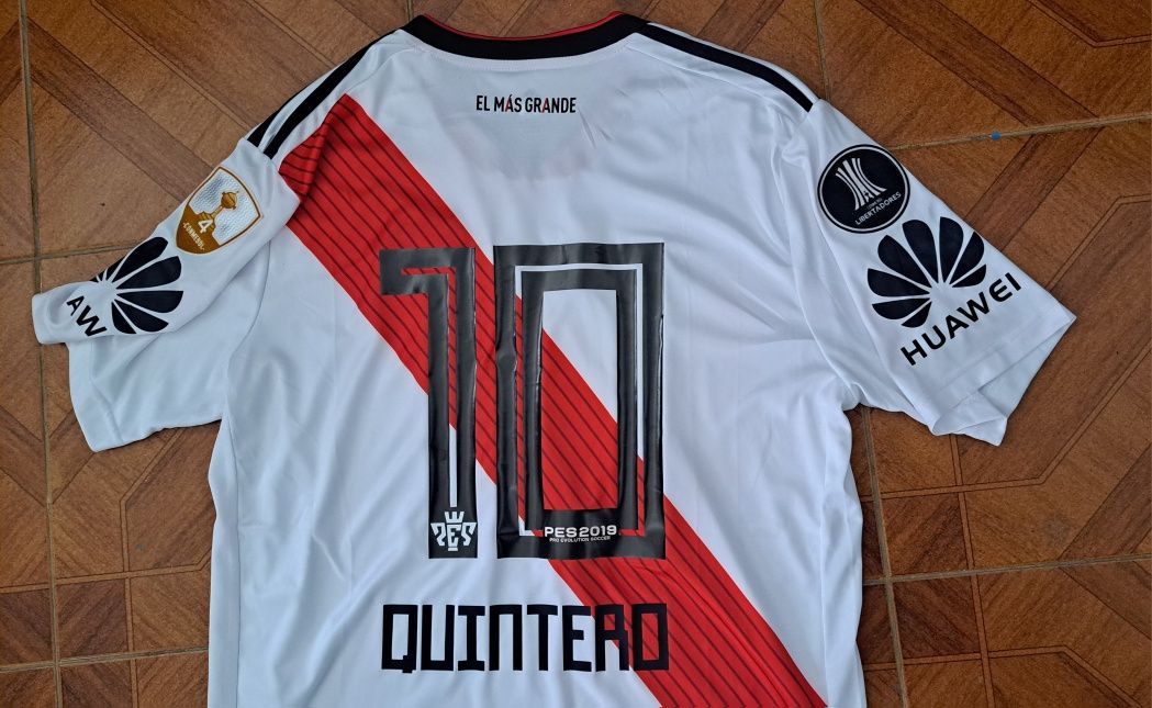 Camisola do CA River Plate da época 2019/2020 - Quintero