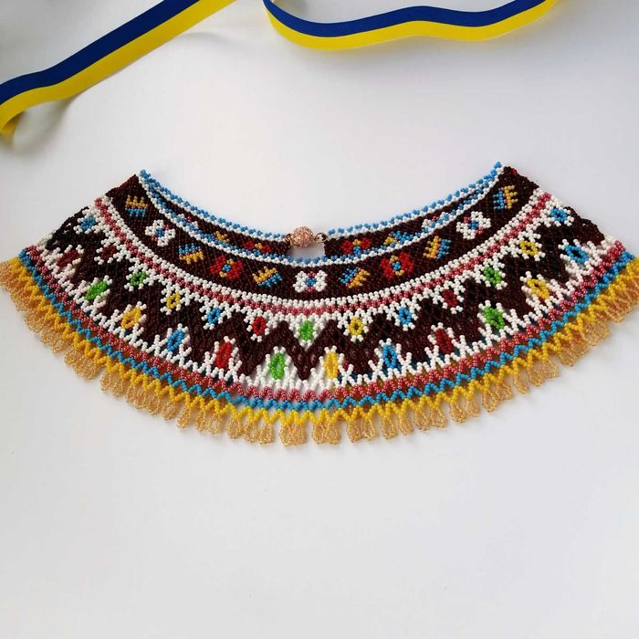 Закарпатська силянка широка українське намисто недорого ручної роботи