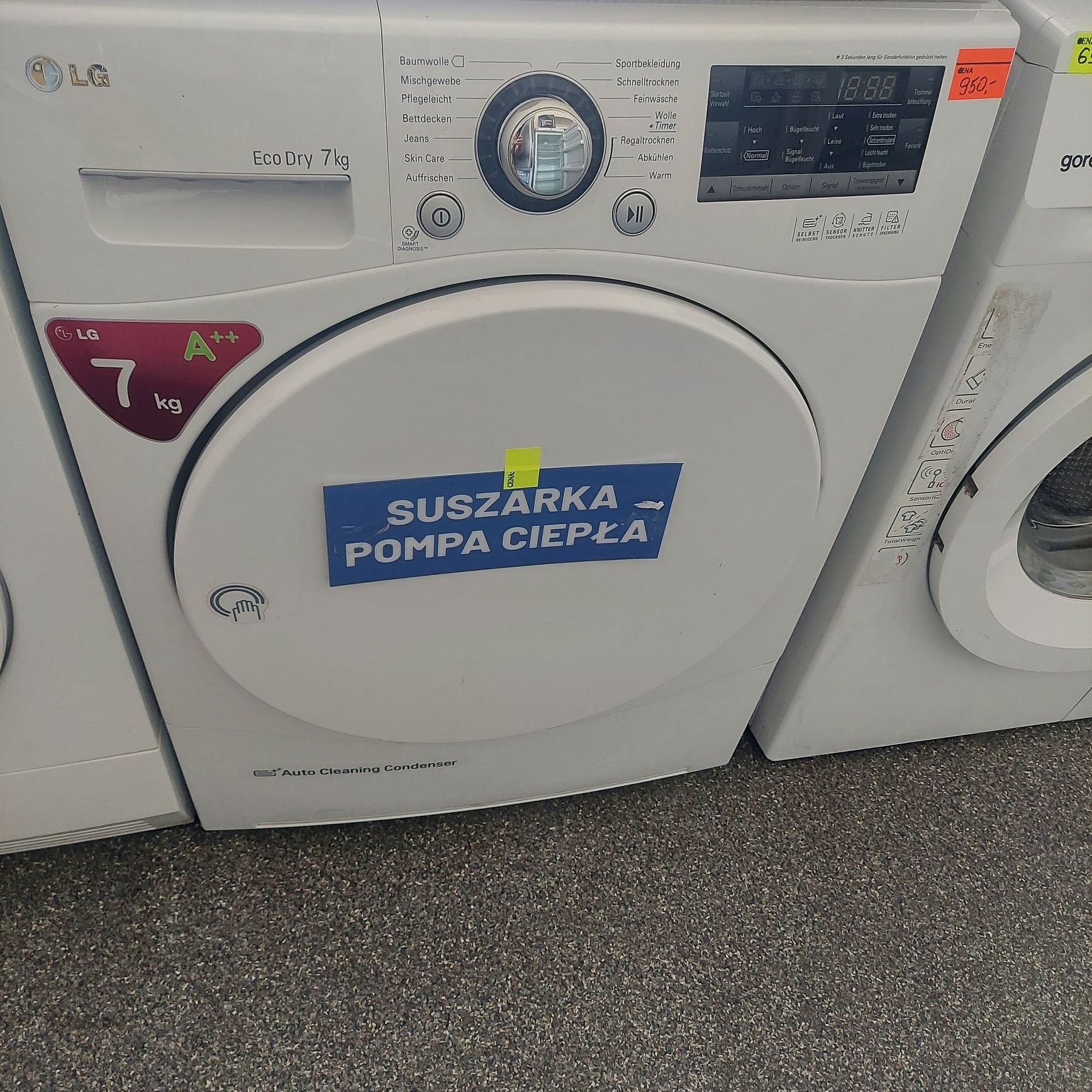 Suszarka pompa ciepła ,pralka lodówka zmywarka