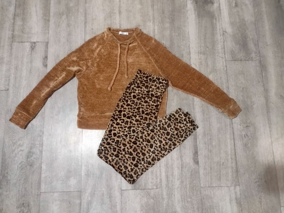 Welurowy dres damski r. S/M