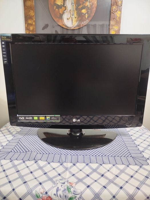 Televisão LG a funcionar