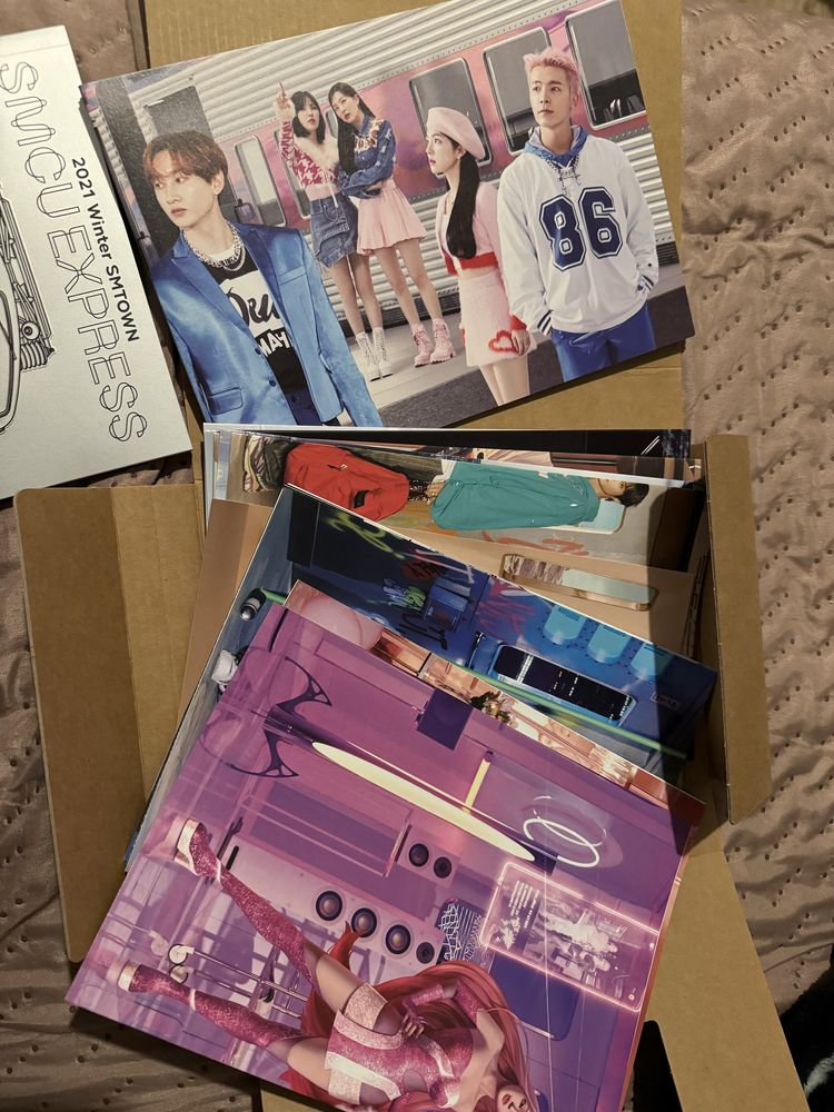 Album photobook 2021 Winter SM smcu express kpop aespa red velvet