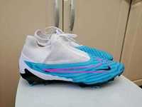 Бутсы Nike Phantom Gx pro dynamic fit FG white/blue на стопу 28,5-29см