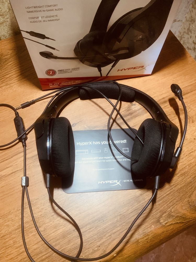 навушники hyperx cloud stinger core