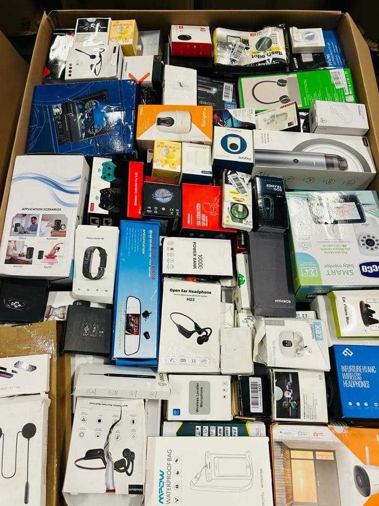 Palety Mix Elektronika Komputerowa/Użytkowa Drobna Amazon