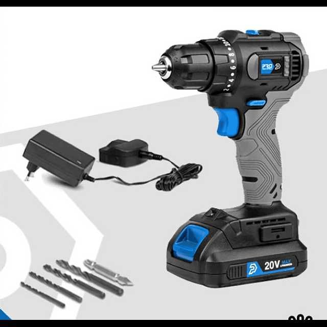 Potente Aparafusadora Prostormer 45nm torque 2 velocidades LED