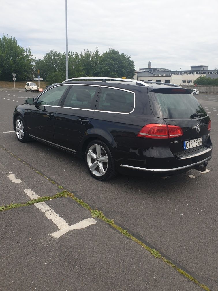 VW Passat R-line 4x4 2.0 TDI 177KM 2012r – Webasto, Skóry, Stan BD