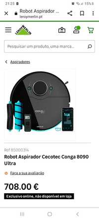 Robô Conga 8090 ultra  da Cecotec