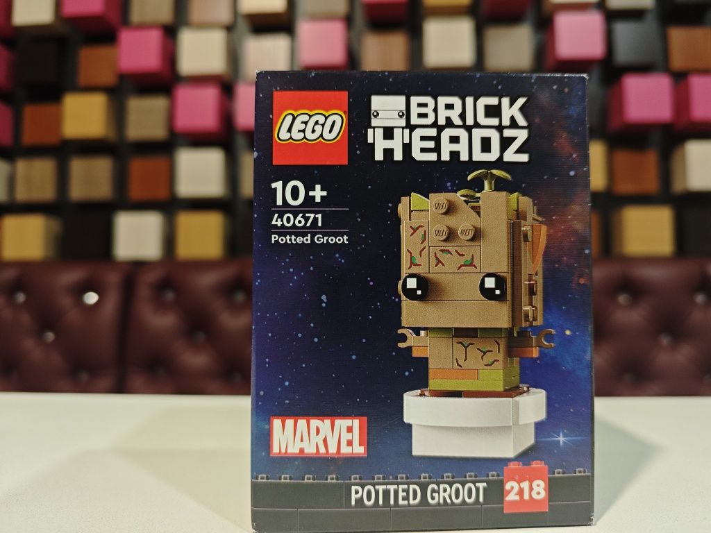 Конструктор LEGO BRICK HEADZ 40671 Ґрут у горщику (113 Деталей)