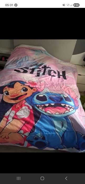 Vendo conjunto de cama stitch