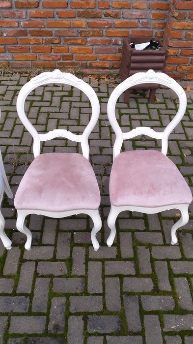 4 Krzesła Ludwik Filip