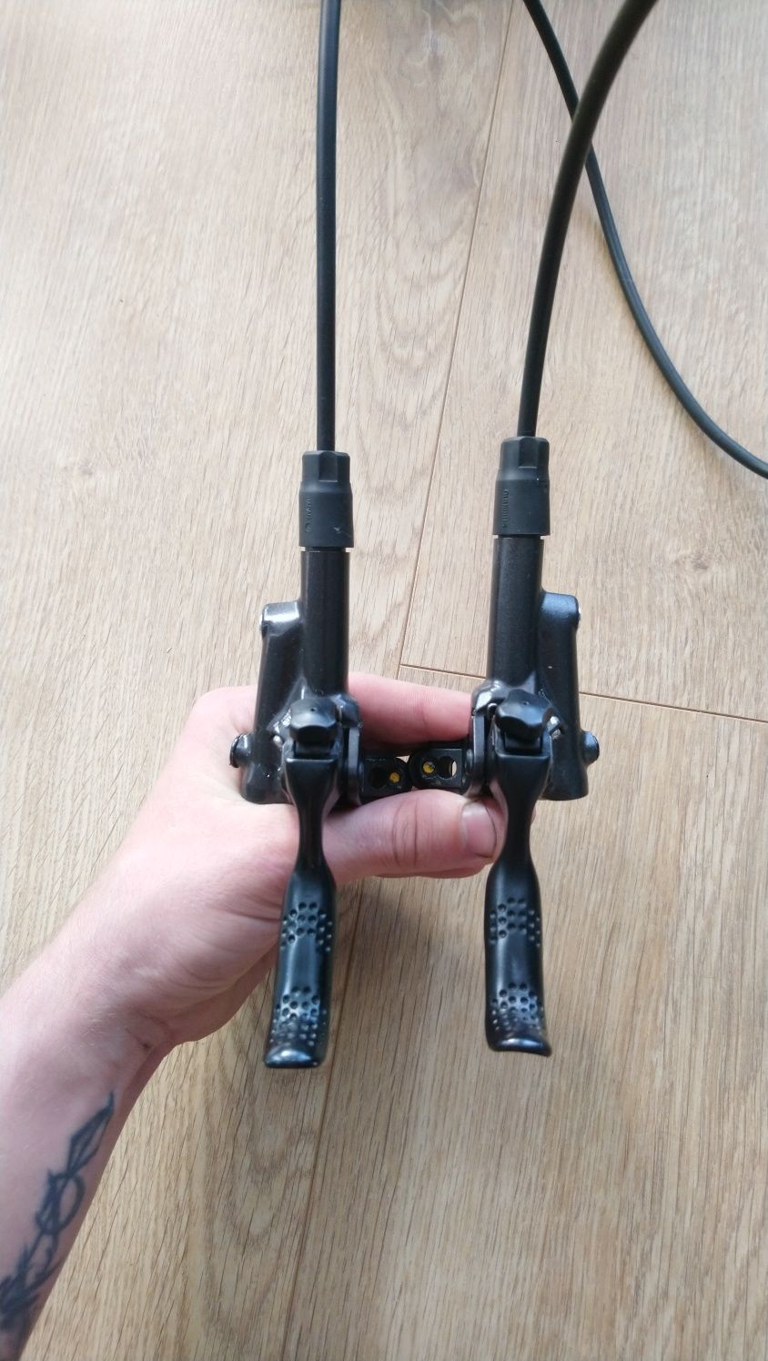 Hamulce shimano saint br m820 komplet