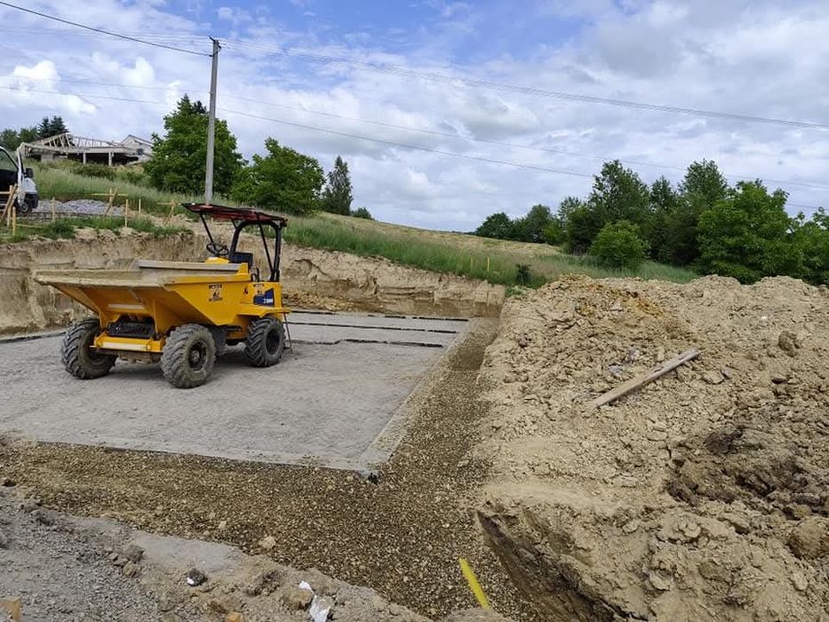 Wynajem wozidła budowlanego 3 tony (wozidło 3 tony)