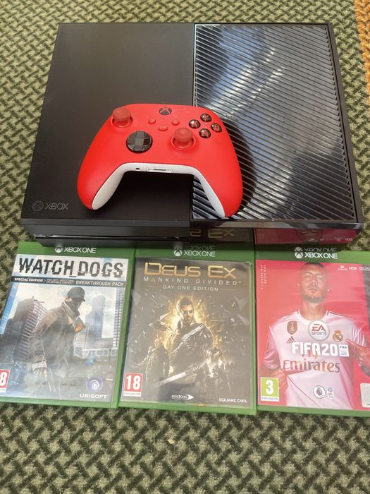 Xbox one + 3 гри