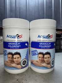 Chlor granulat AquaGo! 1 kg chemia basenowa