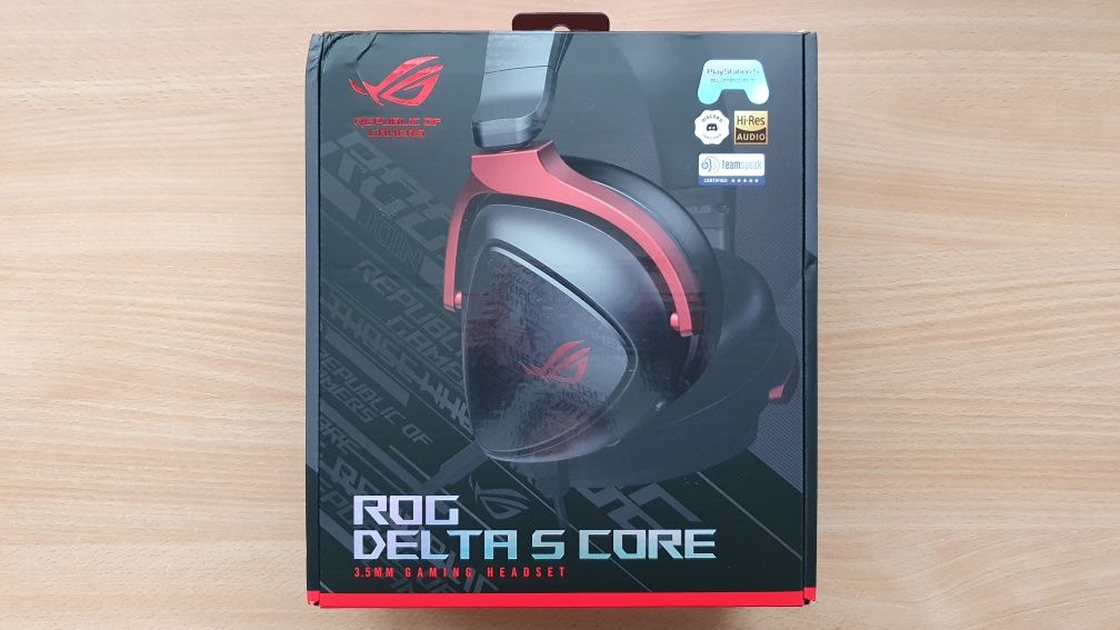 Słuchawki Przewodowe Asus Rog Delta S Core Czarne