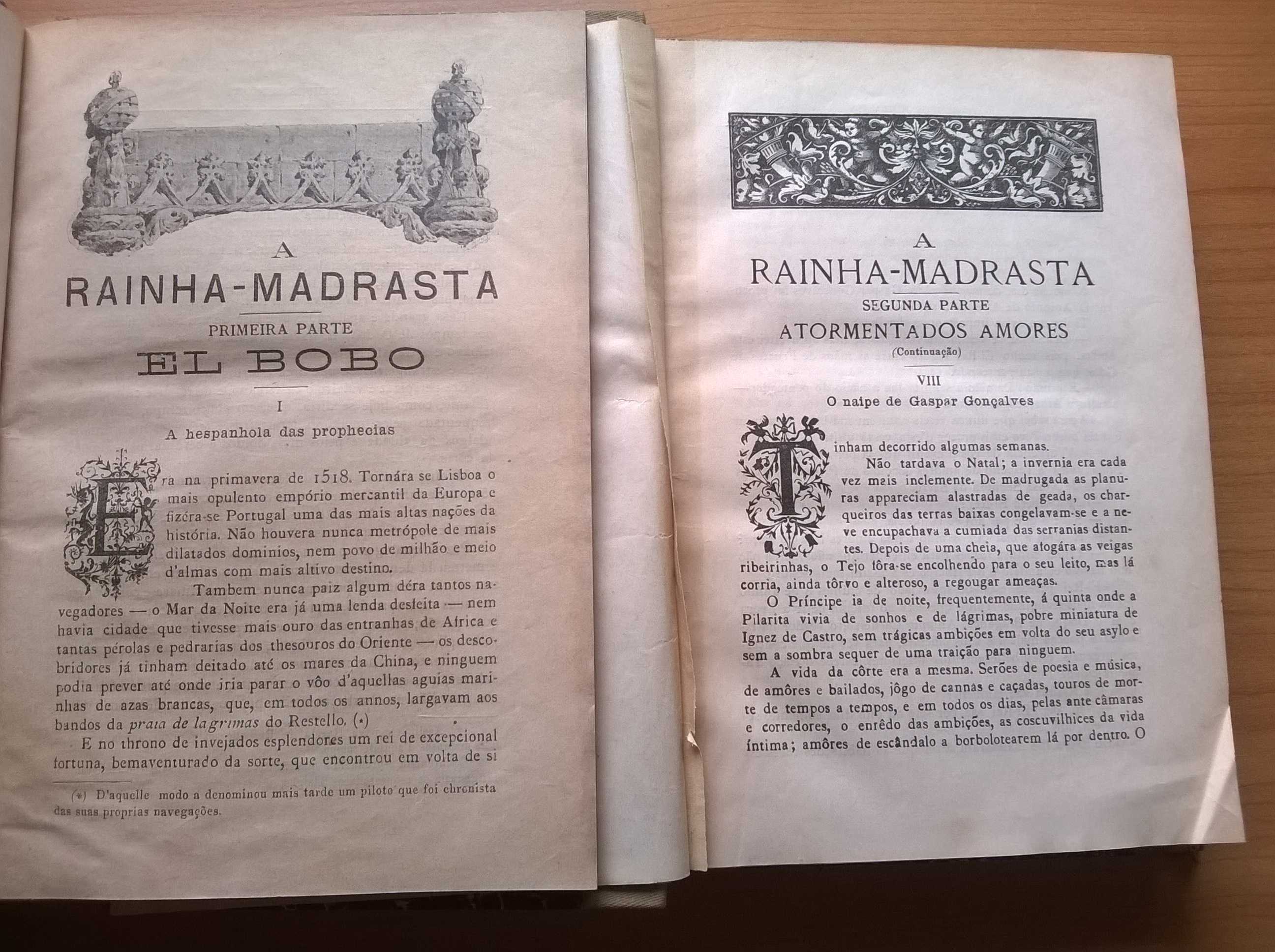 A Rainha Madrasta (1.ª ed.) - Ant. de Campos Júnior