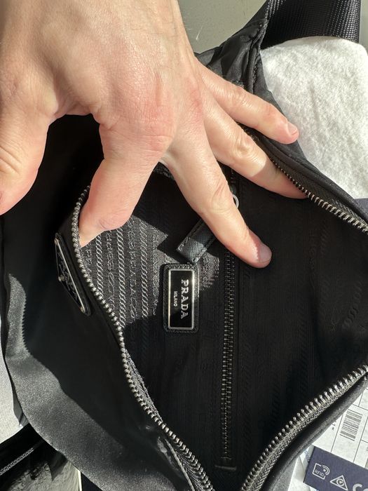 Prada сумка бананка